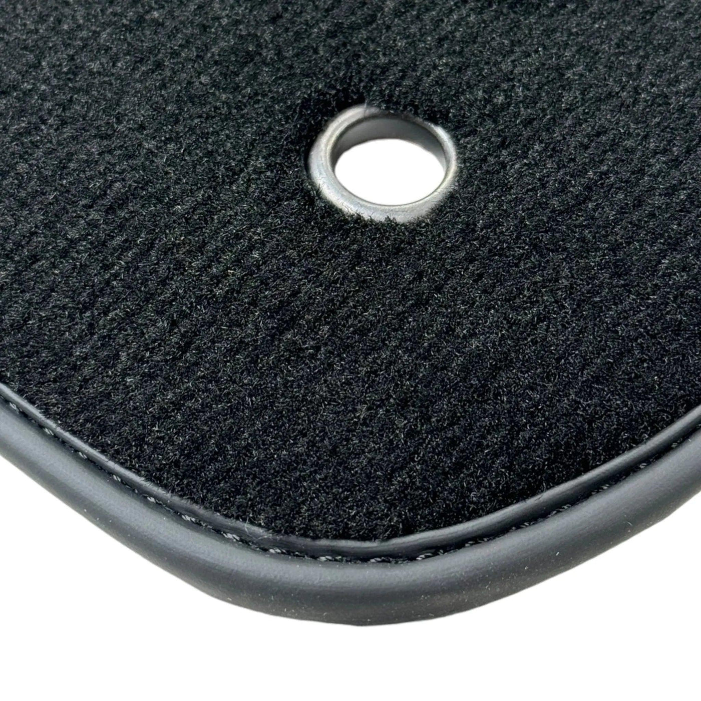 Black Floor Mats for Jeep Wrangler JK (2007-2018) 5 Doors Double Fixation - AutoWin