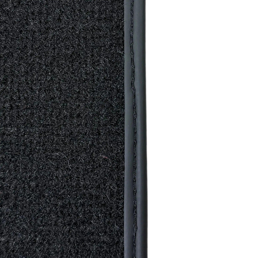 Black Floor Mats for Jeep Wrangler JK (2007-2018) 5 Doors Single Fixation - AutoWin