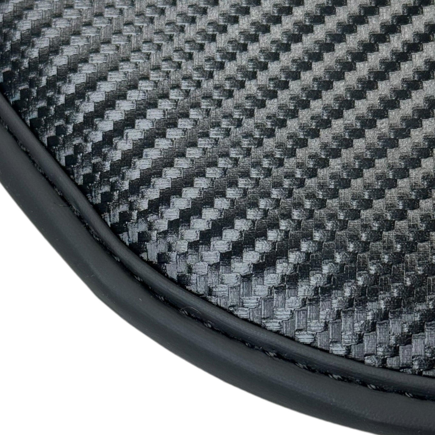 Black Floor Mats for Lamborghini Diablo (1990-2001) with Carbon Fiber - AutoWin