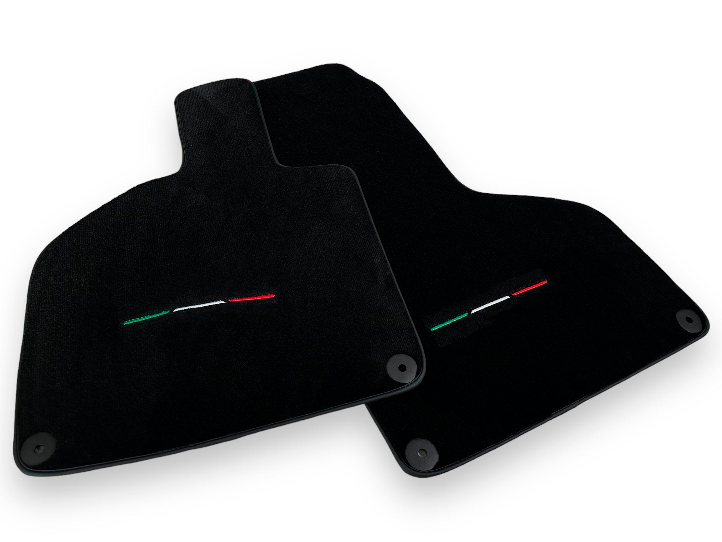 Custom Black Floor Mats for Lamborghini Huracan EVO (2019-2024)
