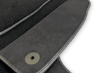 Customizable Black Floor Mats For Lamborghini Urus With Alcantara Leather - AutoWin