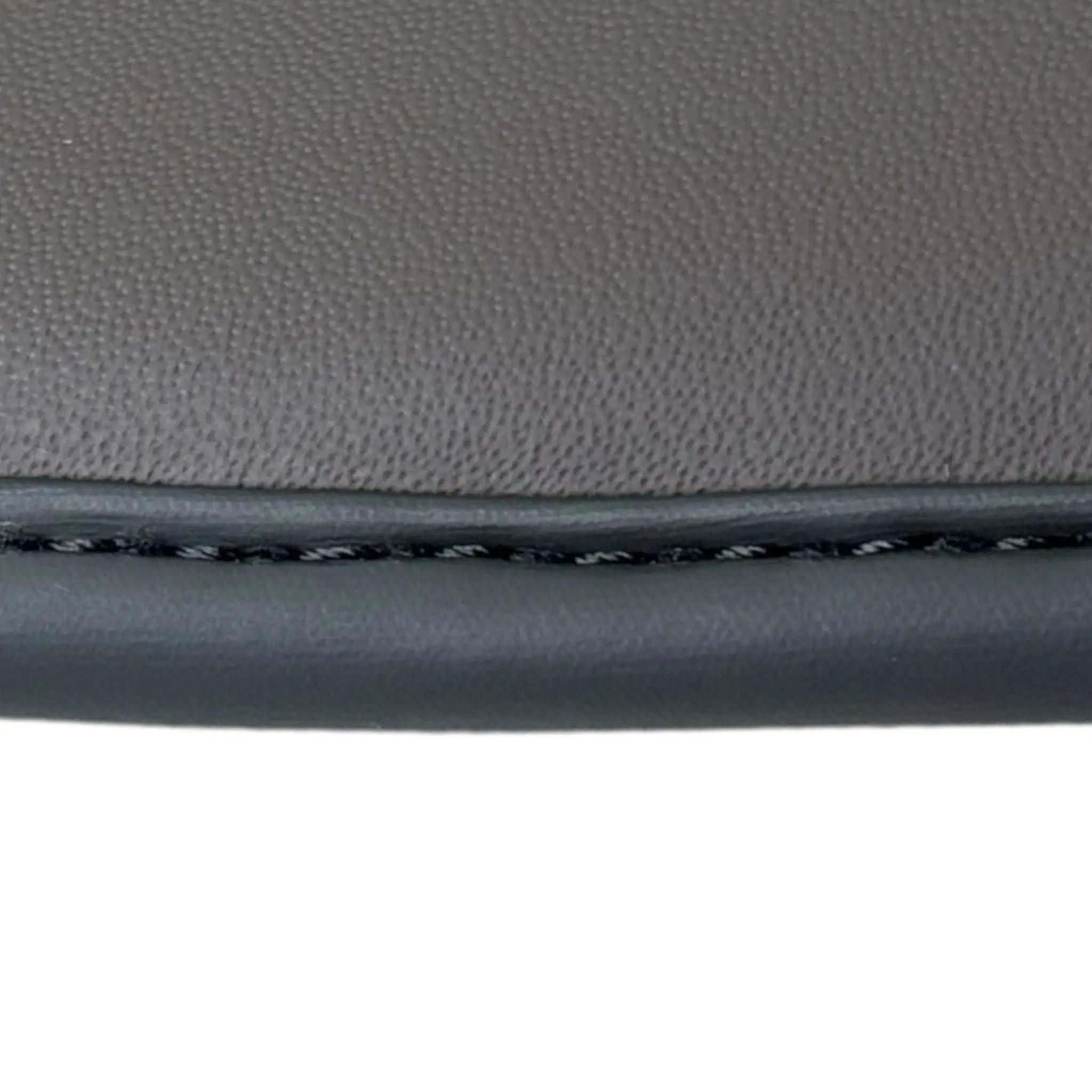 Black Floor Mats for Lamborghini Urus with Dark Brown Leather | ER56 Design - AutoWin