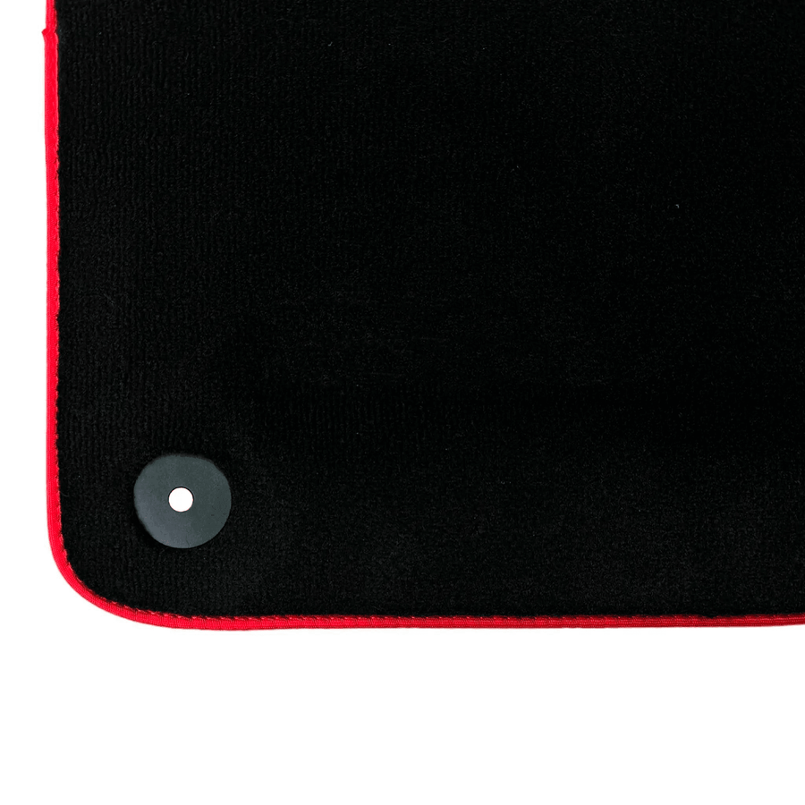 Black Floor Mats for Lamborghini Urus with Red Trim | Right Hand Drive - AutoWin