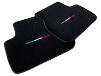 Black Floor Mats For Maserati Ghibli 2013-2022 Italy Edition - AutoWin