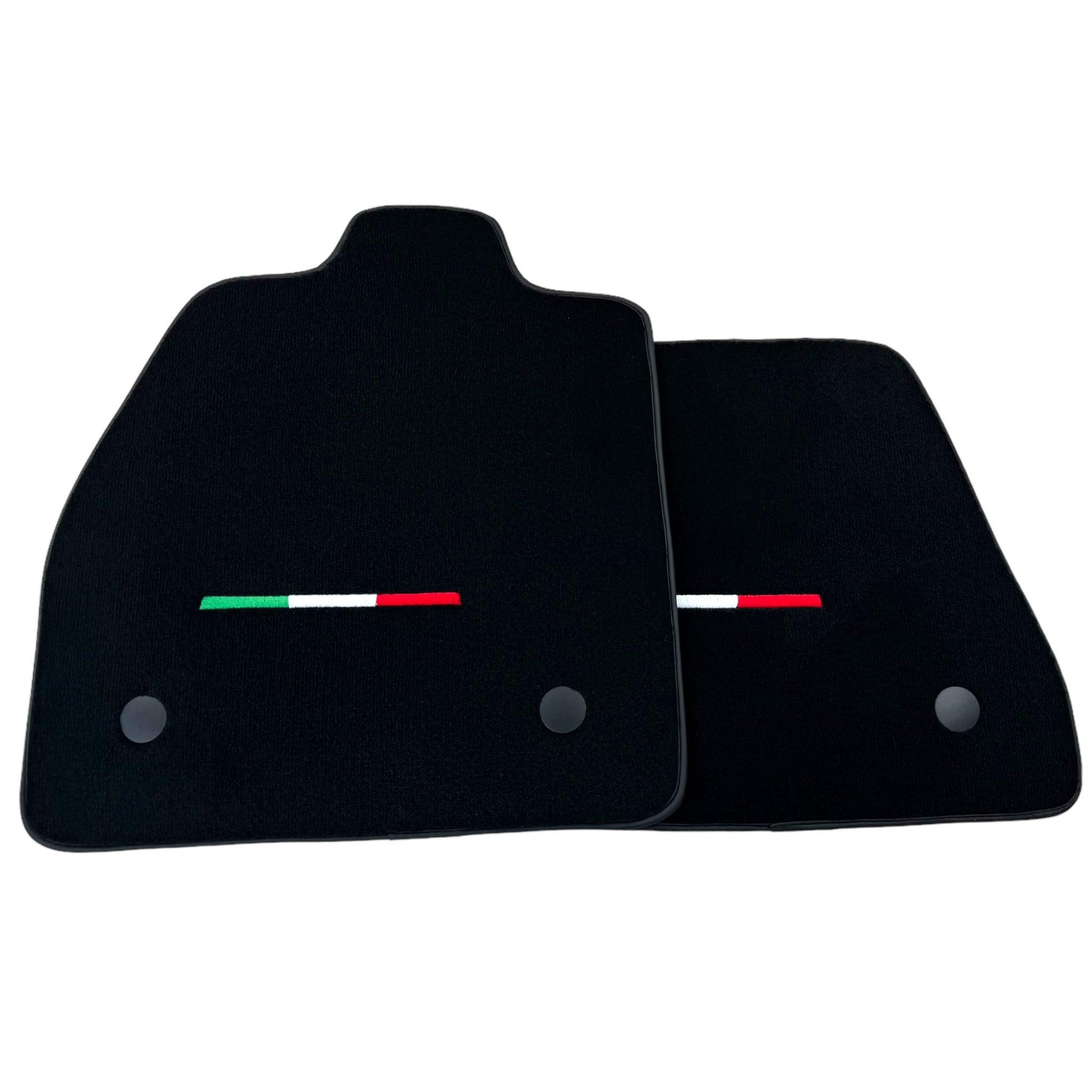 Black Floor Mats For Maserati MC20 (2020-2023) Italy Edition - AutoWin