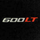 Black Floor Mats for McLaren 600 LT (2018-2020) With Orange Trim - AutoWin