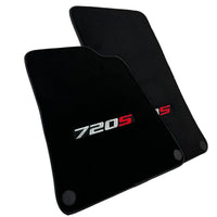 Black Floor Mats for McLaren 720S Tailored Carpets Set AutoWin - AutoWin