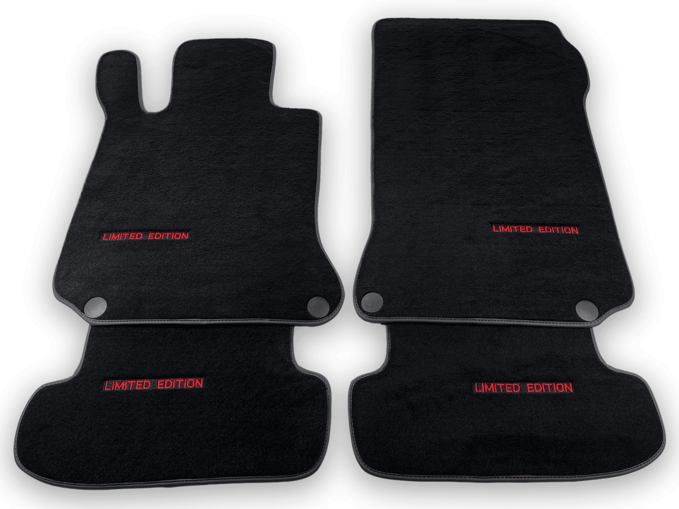 Black Floor Mats For Mercedes Benz B-Class W246 4Matic (2011-2019) | Limited Edition - AutoWin