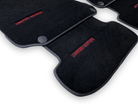 Black Floor Mats For Mercedes Benz C-Class C205 Coupe Facelift (2018-2023) | Limited Edition - AutoWin