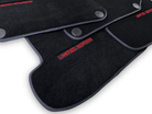 Black Floor Mats For Mercedes Benz C-Class C205 Coupe Facelift (2018-2023) | Limited Edition - AutoWin