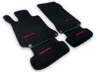 Black Floor Mats For Mercedes Benz C-Class C205 Coupe Facelift (2018-2023) | Limited Edition - AutoWin