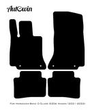 Black Floor Mats For Mercedes Benz C-Class S206 Wagon (2021-2023) | Limited Edition - AutoWin