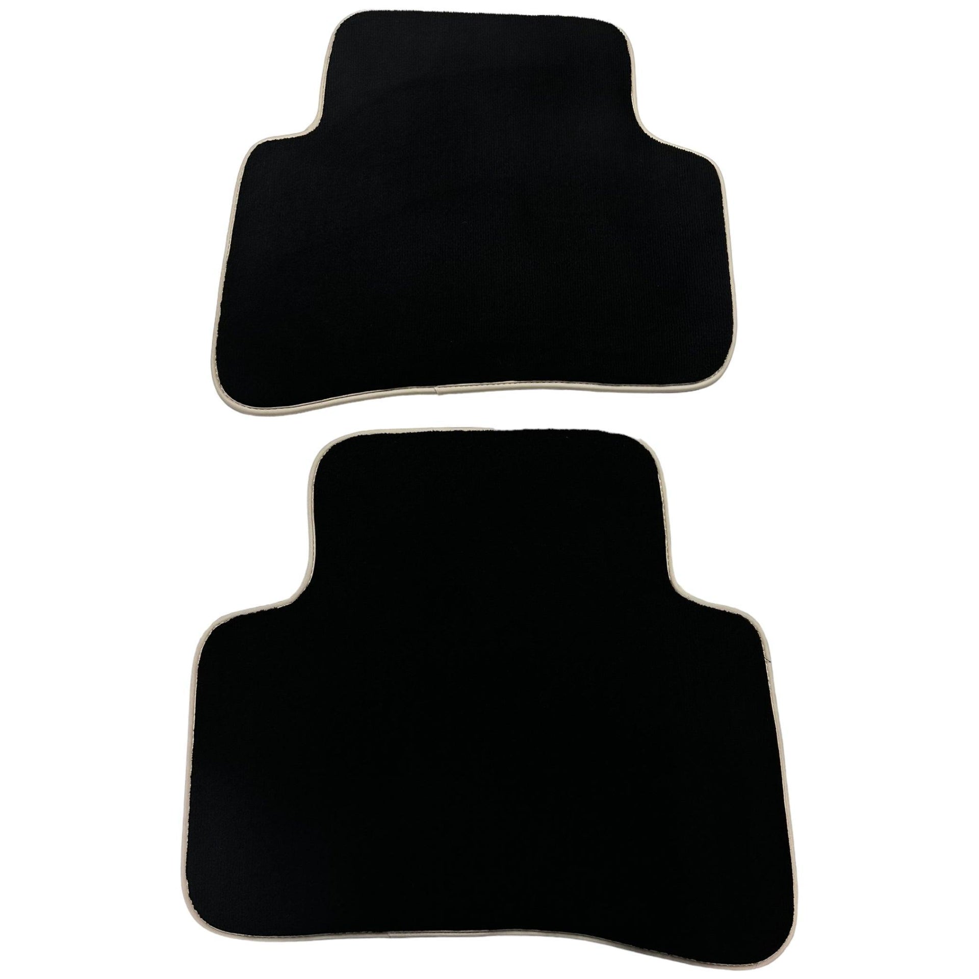 Black Floor Mats For Mercedes-Benz C Class W202 (1993-2000) ER56 Design - AutoWin