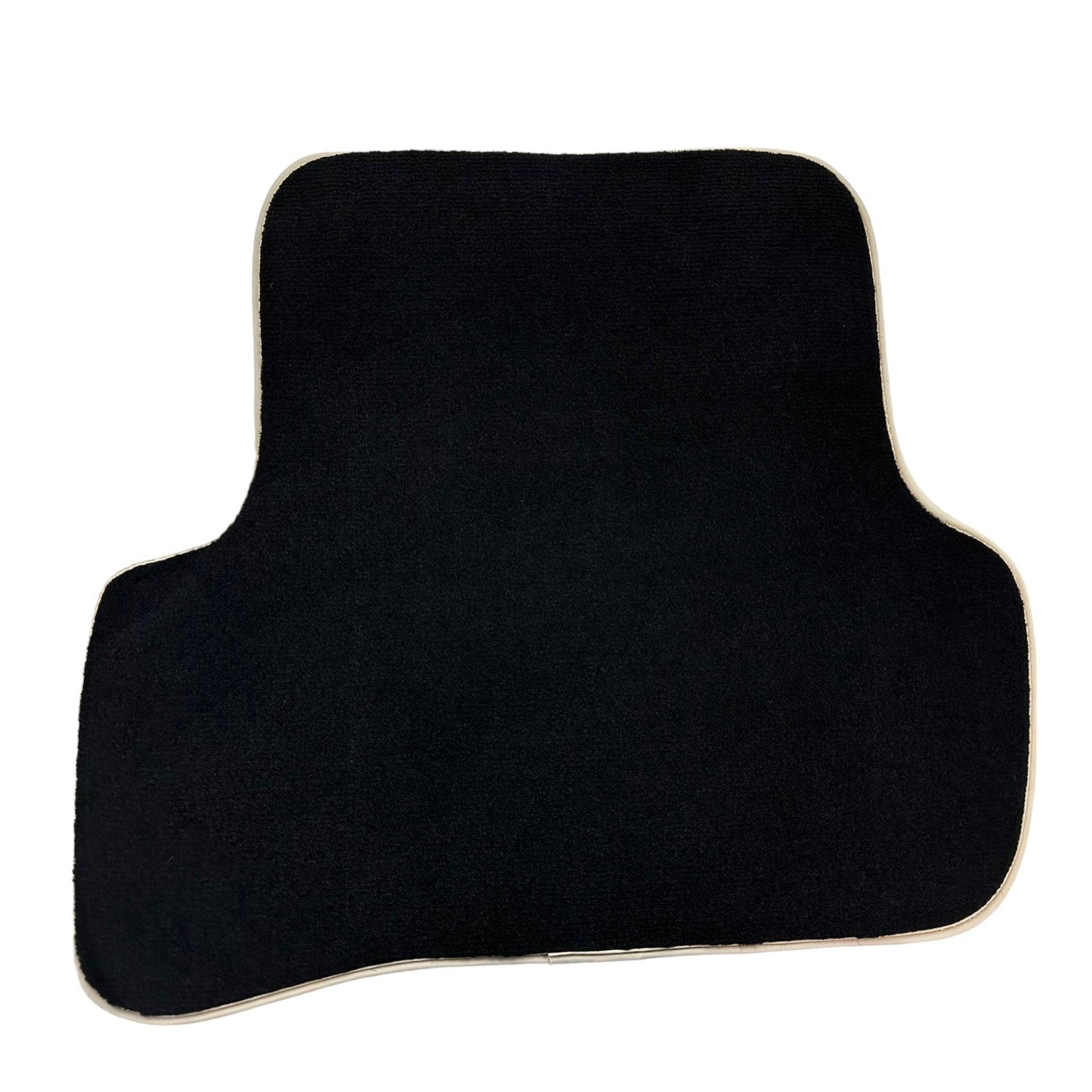 Black Floor Mats For Mercedes-Benz C-Class W204 (2007-2014) ER56 Design - AutoWin