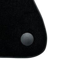 Black Floor Mats For Mercedes-Benz C Class W204 Coupe 2012-2015 ER56 Design - AutoWin