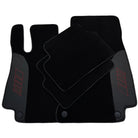 Black Floor Mats For Mercedes Benz GLS-Class X167 Maybach (2020-2023) | AutoWin Edition