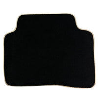 Black Floor Mats For Mercedes-Benz C Class W206 (2021-2023) Beige Trim - AutoWin