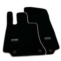 Black Floor Mats For Mercedes-Benz C Class W206 (2021-2023) ER56 Design - AutoWin
