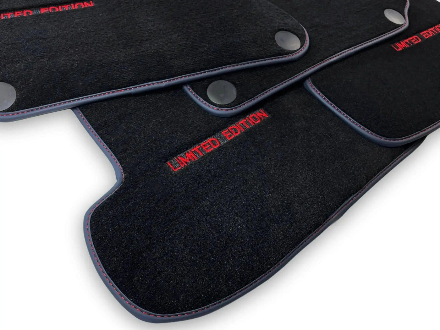 Black Floor Mats For Mercedes Benz E-Class W211 Sedan 4Matic (2002-2009) | Limited Edition - AutoWin