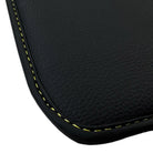 Black Floor Mats For Mercedes Benz GLS-Class X167 Maybach (2020-2023) | Fighter Jet Edition