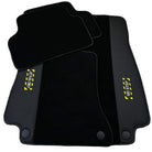 Black Floor Mats For Mercedes Benz GLS-Class X167 Maybach (2020-2023) | Fighter Jet Edition
