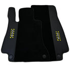 Black Floor Mats For Mercedes Benz GLS-Class X167 Maybach (2020-2023) | Fighter Jet Edition