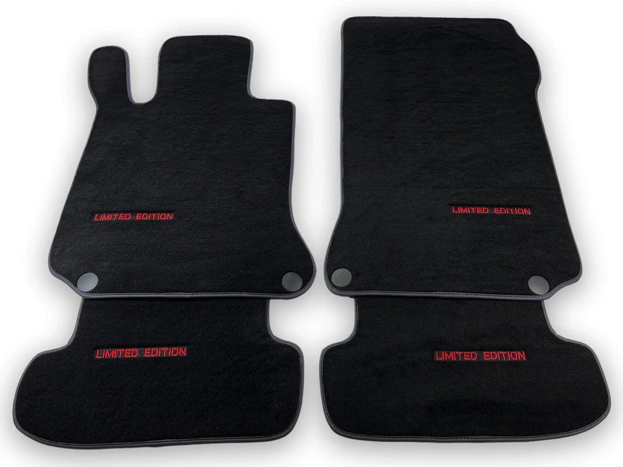 Black Floor Mats For Mercedes Benz M-Class W163 (1997-2005) | Limited Edition - AutoWin
