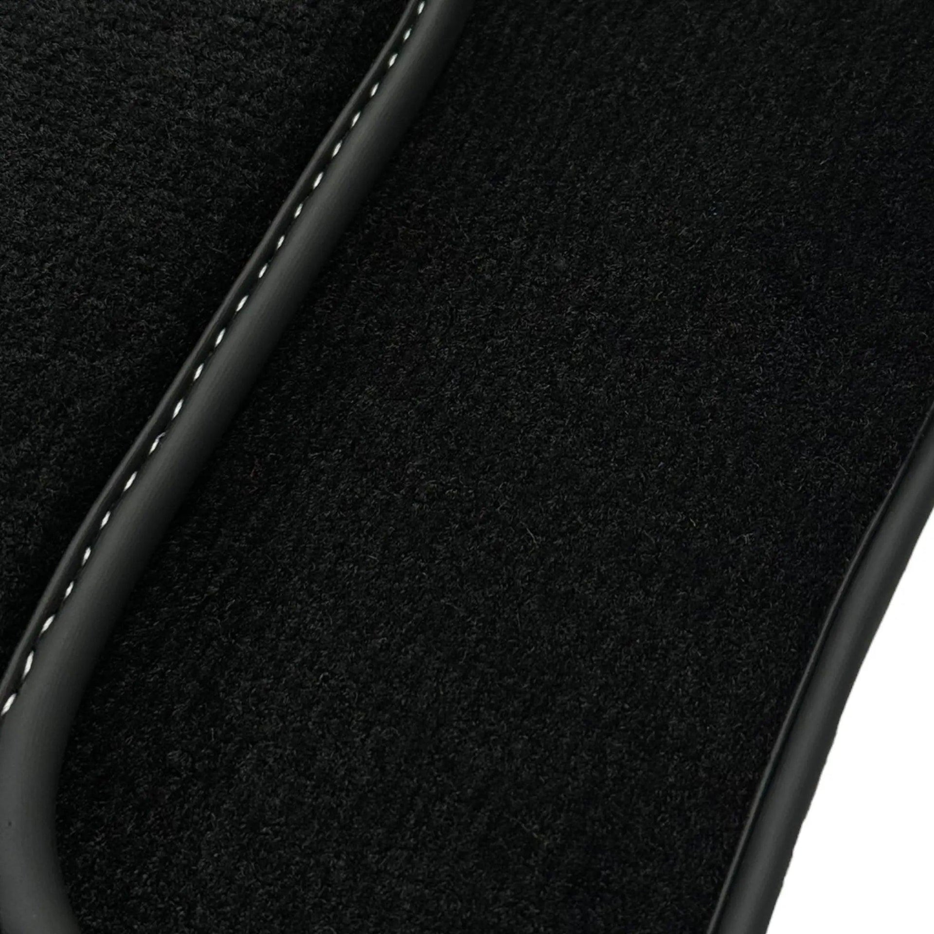 Black Floor Mats for Mercedes-Benz R107/C107 Coupe (1971-1989) - AutoWin