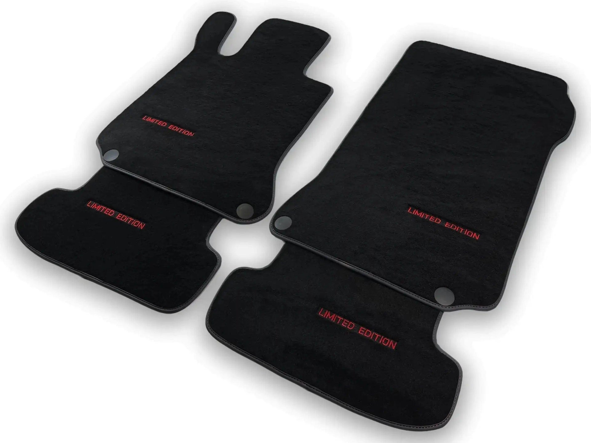 Black Floor Mats For Mercedes Benz S-Class V223 (2021-2023) Hybrid | Limited Edition - AutoWin