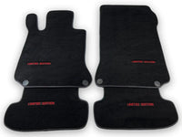 Black Floor Mats For Mercedes Benz S-Class W220 (1998-2005) Long Wheelbase | Limited Edition - AutoWin