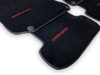 Black Floor Mats For Mercedes Benz S-Class W220 (1998-2005) Long Wheelbase | Limited Edition - AutoWin
