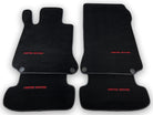 Black Floor Mats For Mercedes Benz S-Class Z223 Maybach (2021-2023) | Limited Edition - AutoWin