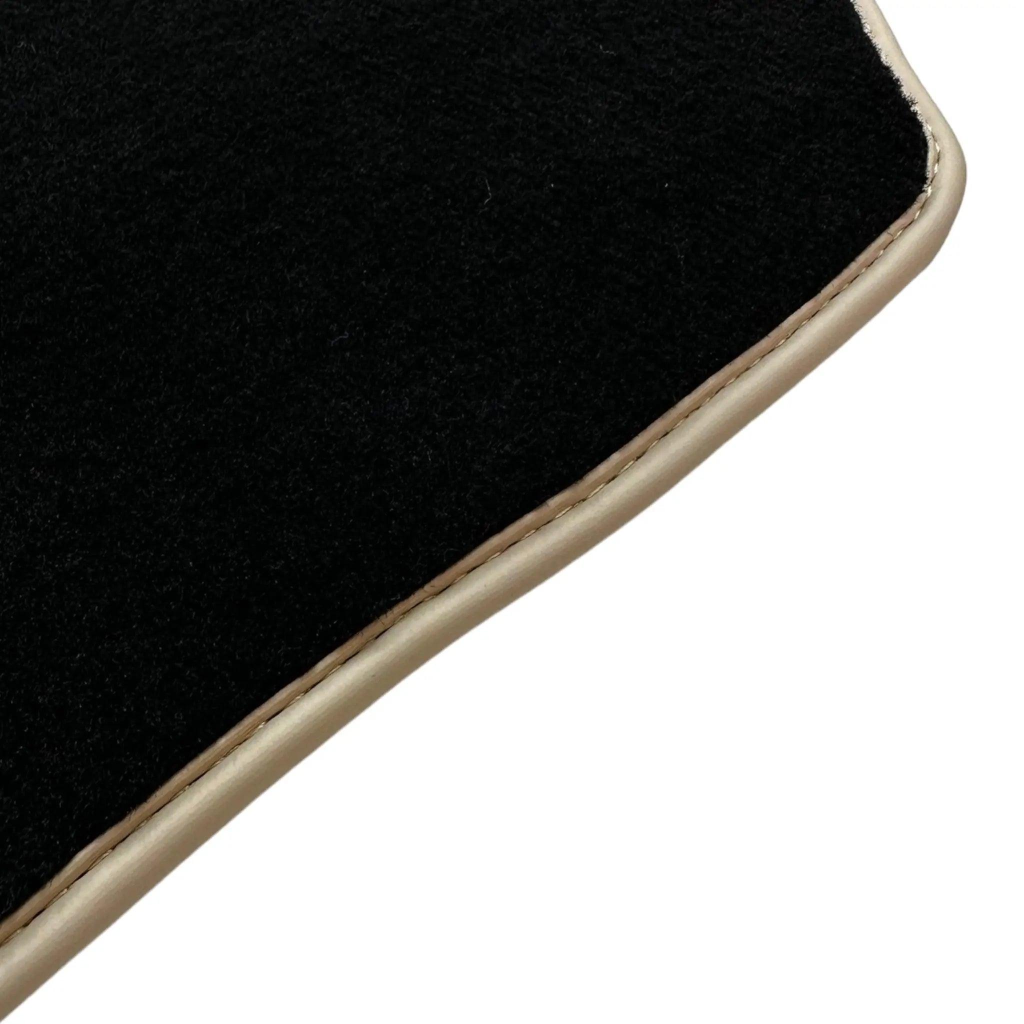 Black Floor Mats For Mercedes-Benz SL-Class R129 (1989-2001) ER56 Design - AutoWin