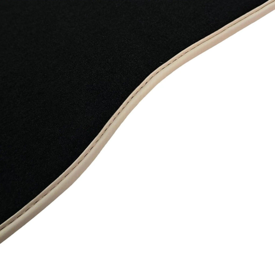 Black Floor Mats For Mercedes-Benz SL-Class R232 (2022-2023) Beige Trim - AutoWin