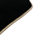 Black Floor Mats For Mercedes-Benz SLK-Class R170 (1996-1998) ER56 Design - AutoWin