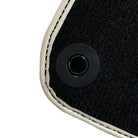 Black Floor Mats For Mercedes-Benz SLK-Class R170 (1996-1998) ER56 Design - AutoWin