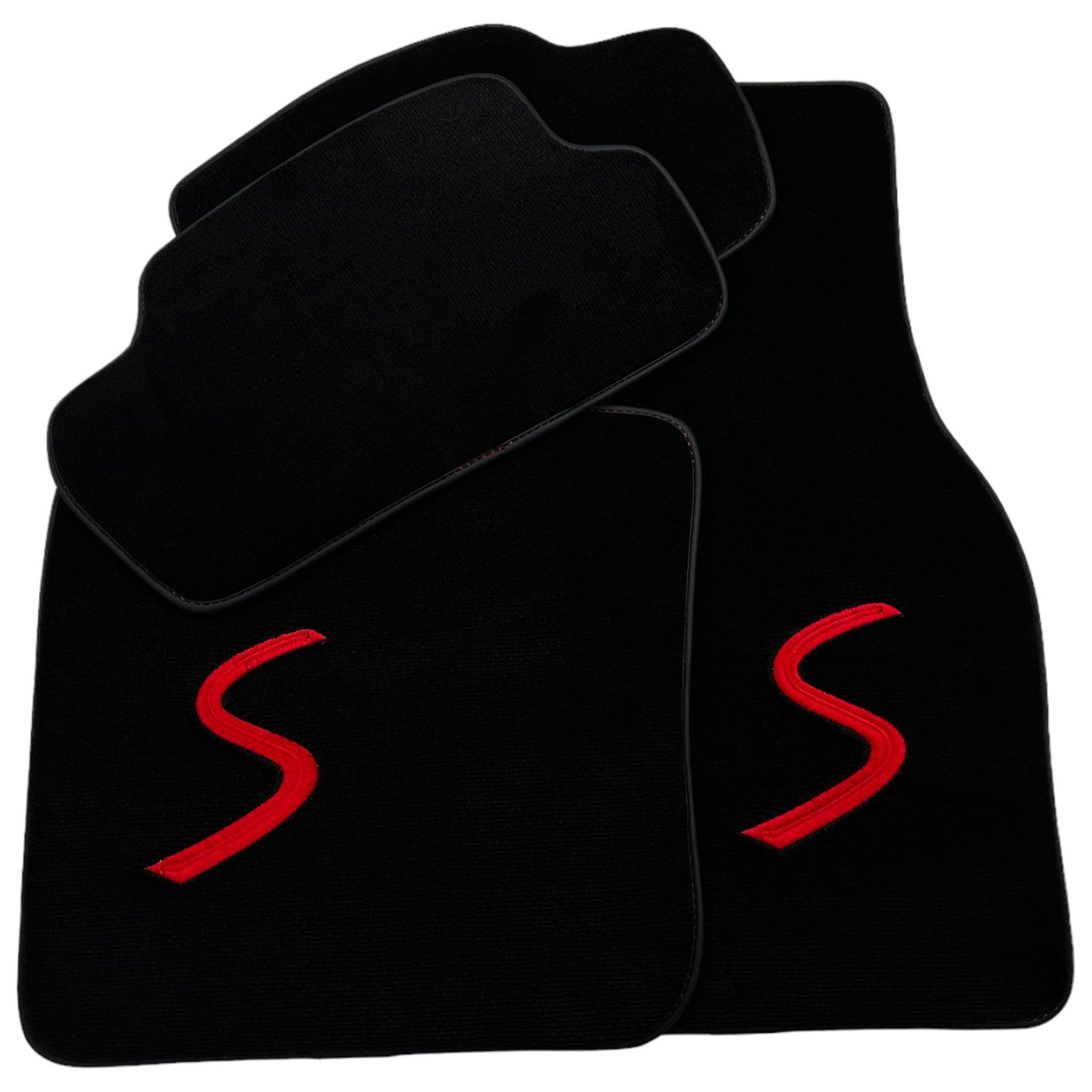 Black Floor Mats for Mini Clubman F54 (2019-2023) - AutoWin