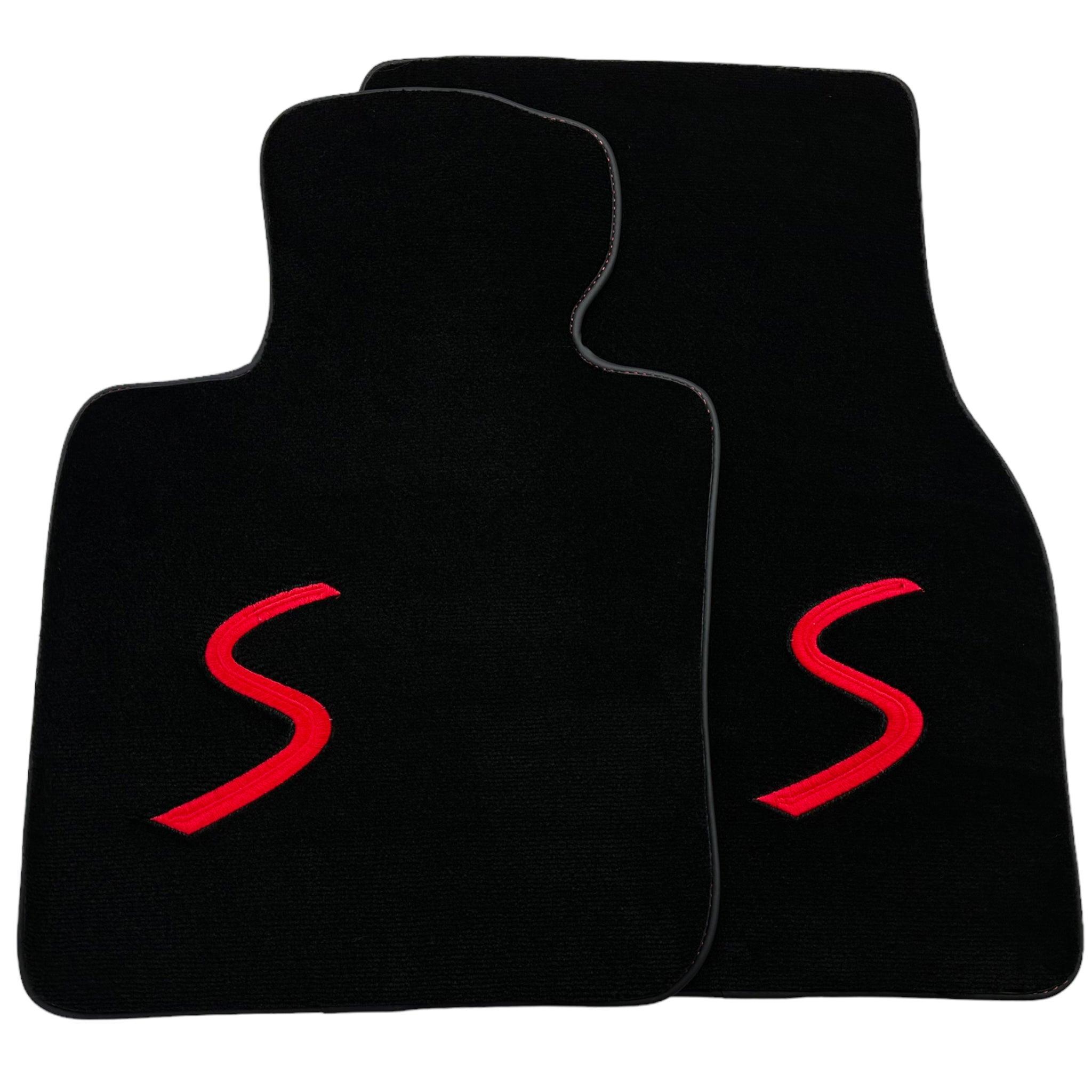 Black Floor Mats for Mini Clubman F54 (2019-2023) - AutoWin