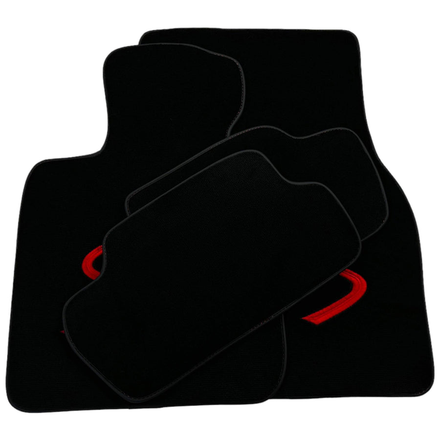 Black Floor Mats for Mini Cooper / One F56 3-doors (2014-2023) - AutoWin