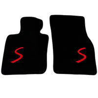 Black Floor Mats for Mini Cooper / One R53 (2001-2007) Cooper S - AutoWin