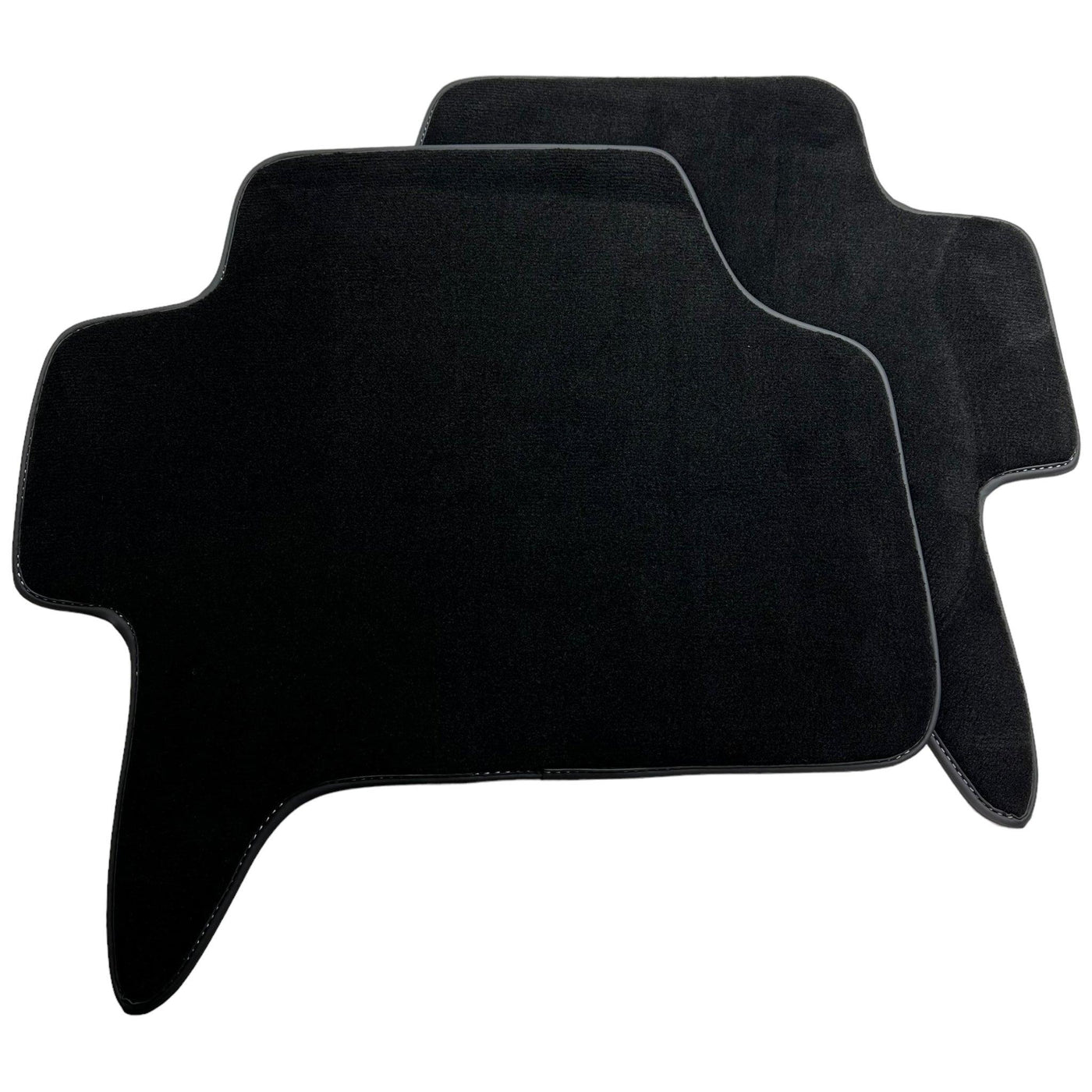 Black Floor Mats For Mitsubishi Pajero 1999-2005 - AutoWin