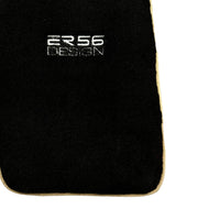 Black Floor Mats For Mitsubishi Pajero III (2000-2004) ER56 Design - AutoWin