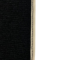 Black Floor Mats For Mitsubishi Pajero III (2000-2004) ER56 Design - AutoWin