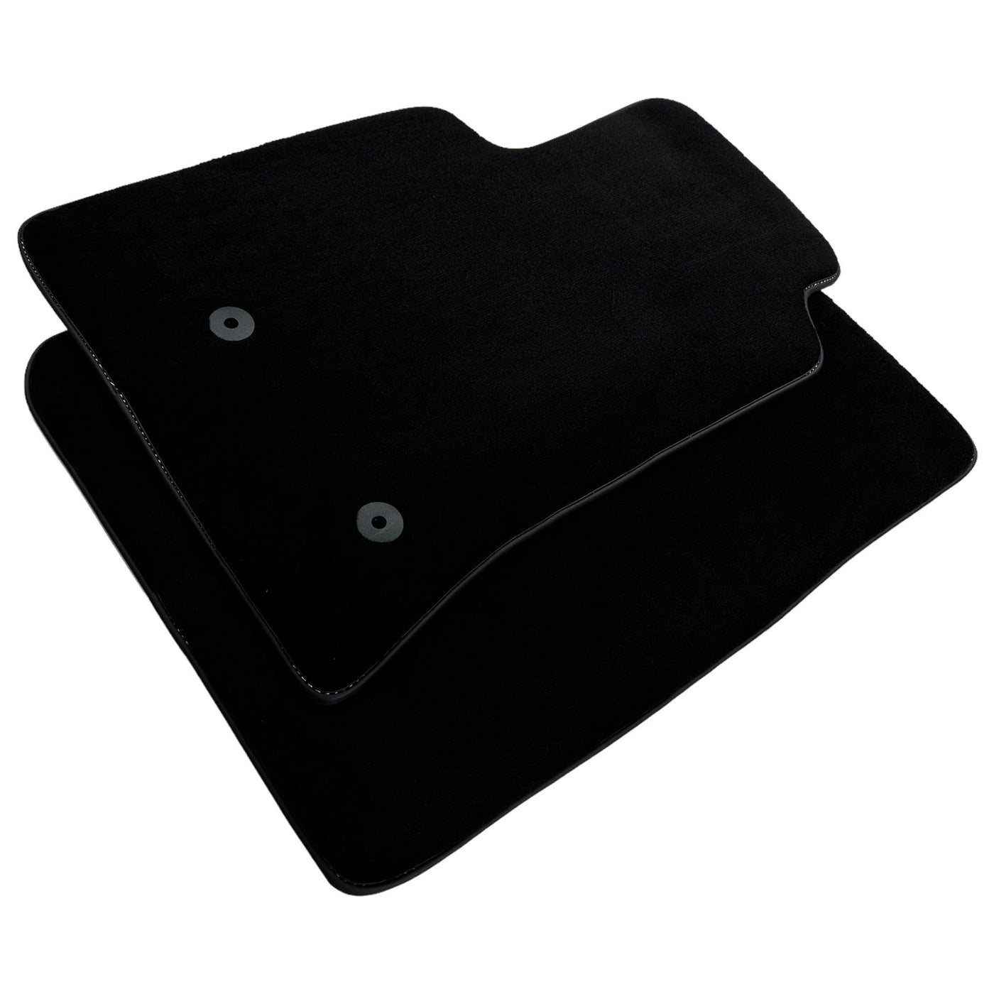 Black Floor Mats For Mitsubishi Pajero V80 (2006-2011) - AutoWin