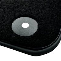 Black Floor Mats for Porsche 911 - 992 (2019-2024) with German Flag - AutoWin