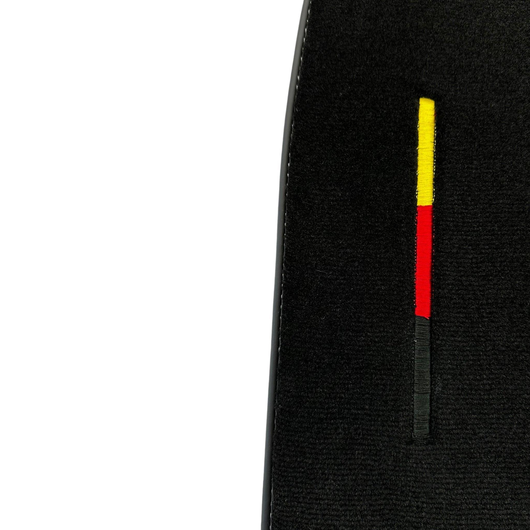 Black Floor Mats for Porsche 911 - 996 (1998-2004) - AutoWin