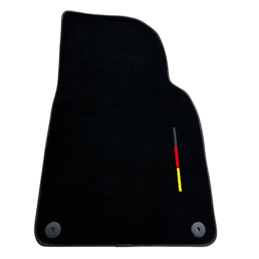 Black Floor Mats for Porsche Panamera (2017-2023) - AutoWin
