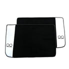 Black Floor Mats For Rolls Royce Spectre (2023-2024) White Leather - AutoWin