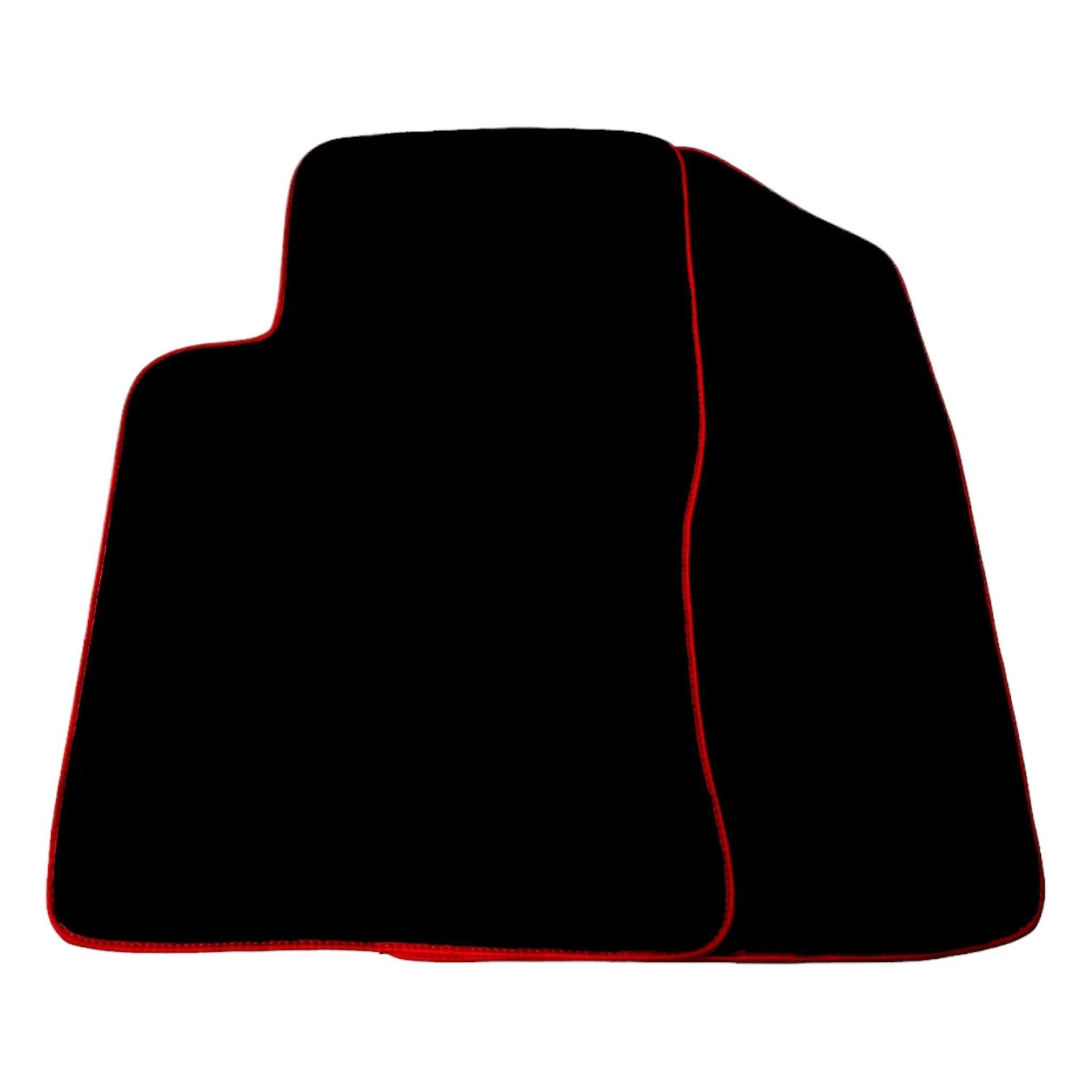 Black Floor Mats for Toyota Camry (1997-2001) with Red Trim - AutoWin