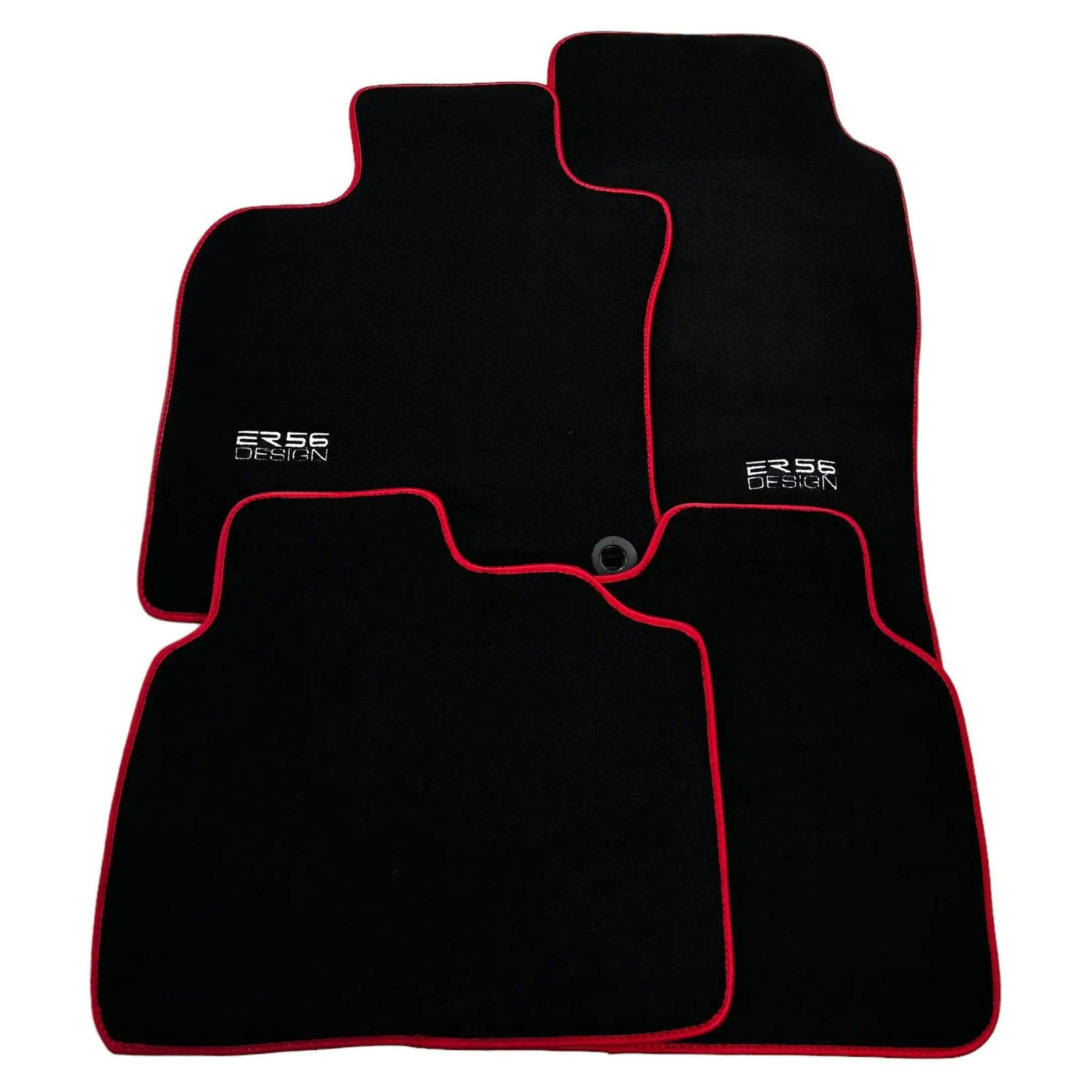 Black Floor Mats for Toyota Camry (2017-2023) ER56 Design - AutoWin